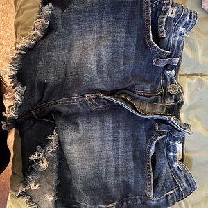 Women's Blue Jean Shorts